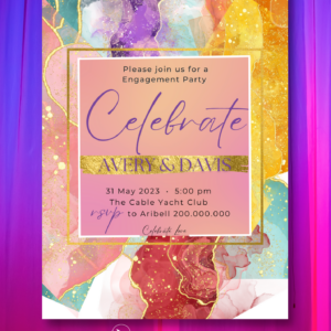 Colorful Invitation