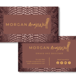 Leather Business Cards