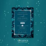 Teal Wedding Invitations