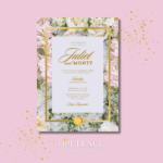 Soft Pink Floral Invitations