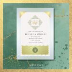 Digital Sage Green Save The Date Invitations