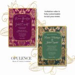 Indian Wedding Invitations - Two color options