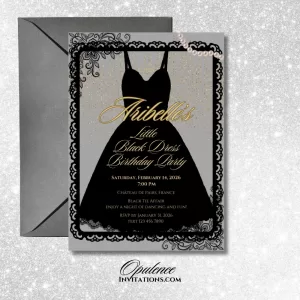 Little Black Dress Invite